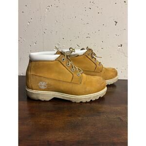 Timberland Nellie Chukka Boots Brown White Womens Waterproof 5.5 Hiking Outdoors